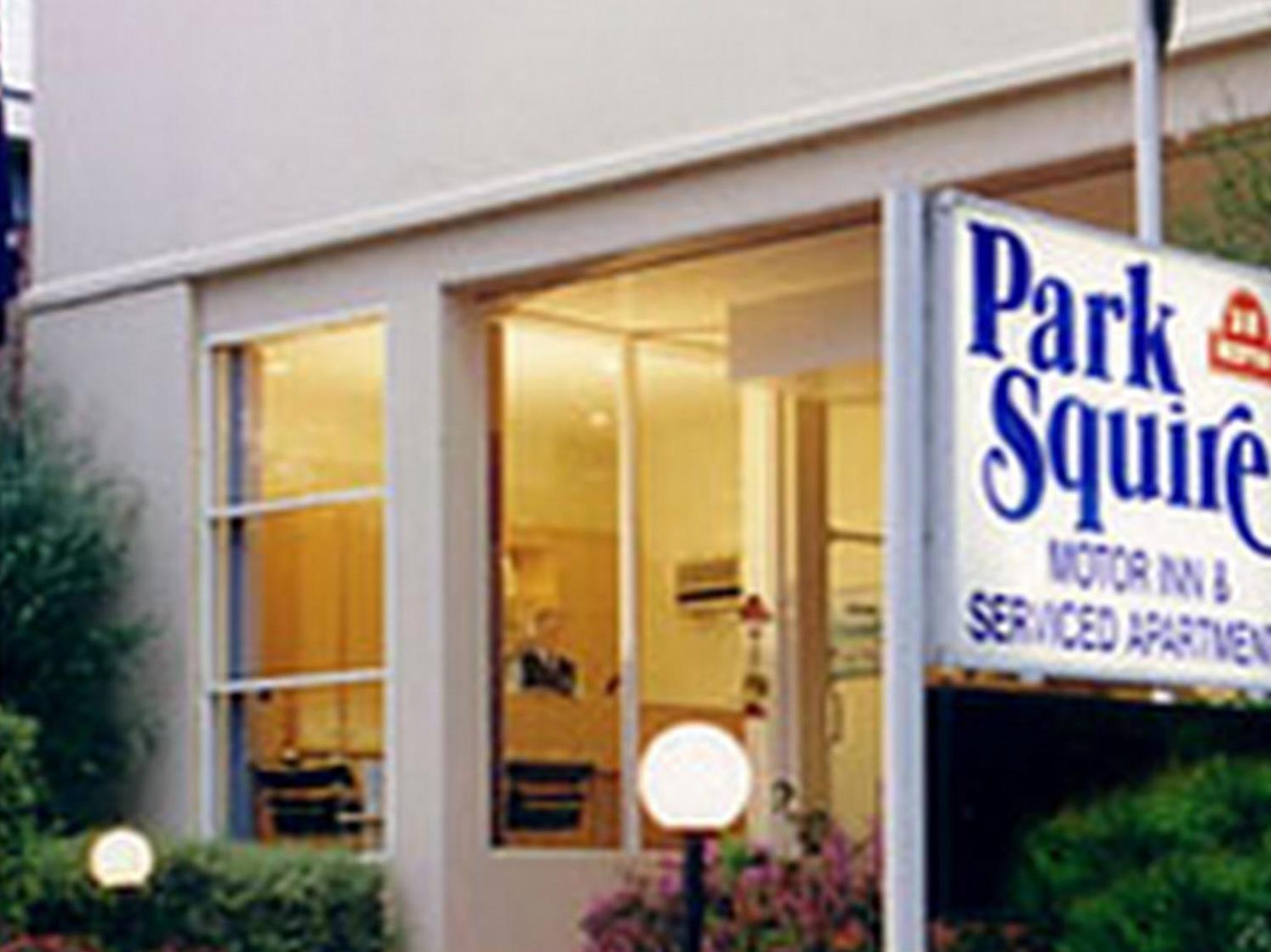 Park Squire Motor Inn & Serviced Apartments Melbourne City Exterior foto
