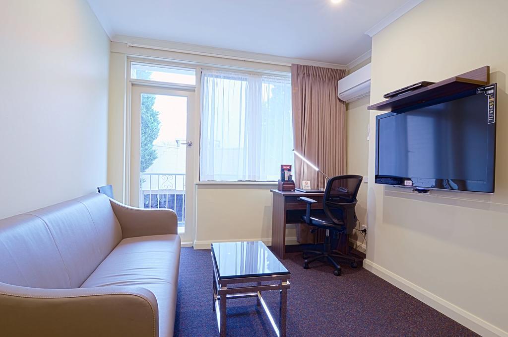 Park Squire Motor Inn & Serviced Apartments Melbourne City Exterior foto